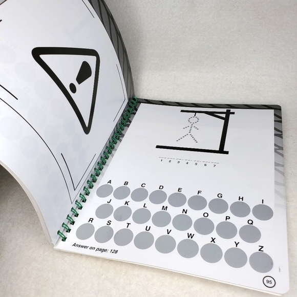 New! Brain Games Hangman Puzzles Book - Picture 3 of 9